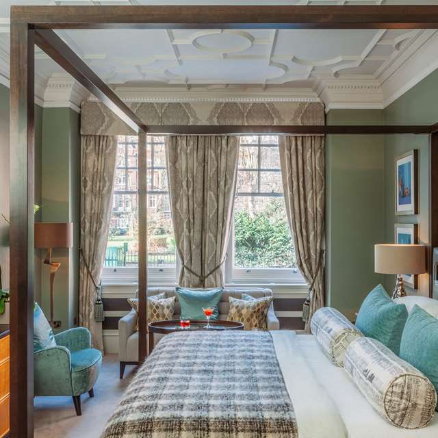 Side window view of the Signature Suite at 11 Cadogan Gardens Hotel London